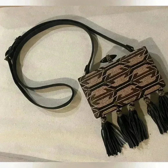 Mary Frances Beaded Crossbody Handbag OS EUC - Picture 2 of 11